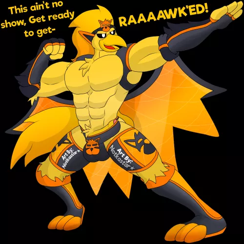 Raw Rawk Hawk [M] (Notkastar)