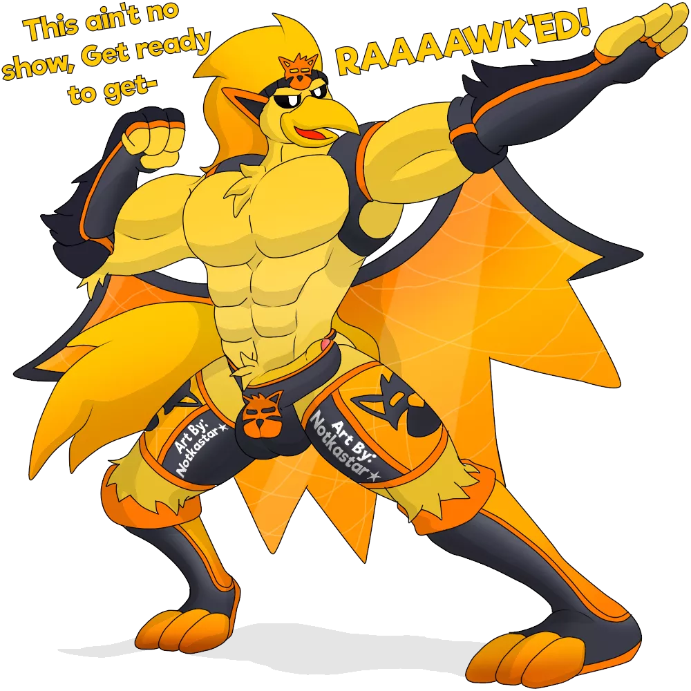Raw Rawk Hawk [M] (Notkastar)