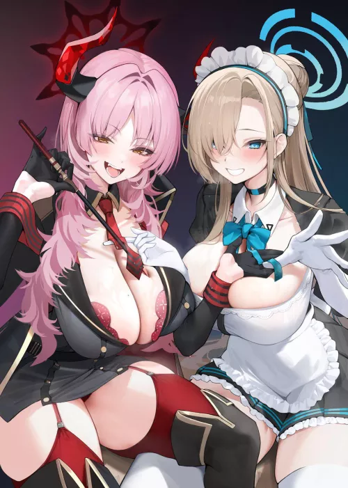 Satsuki x Asuna [Blue Archive]