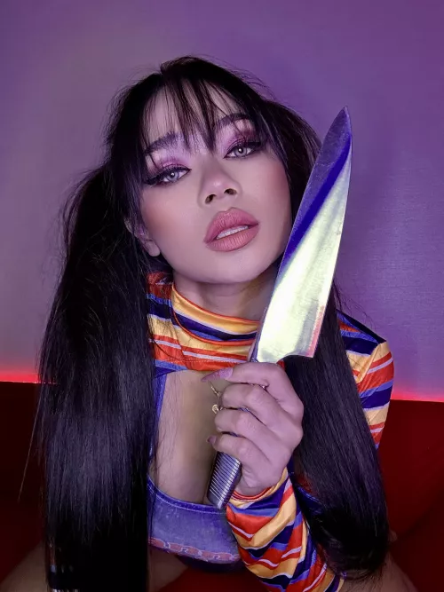 Sexy Chucky (Cherlyncosplay) [Child's Play] I may look scary but I'm gentle in bed