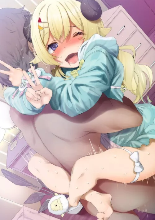 She looks like shes enjoying it