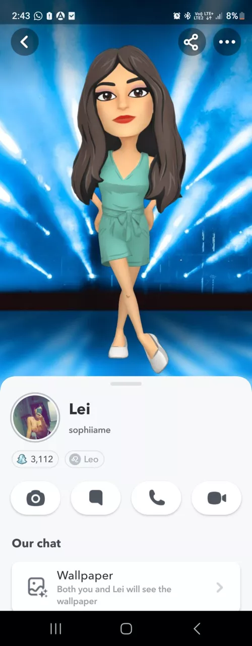 She’s free add her sophiiame
