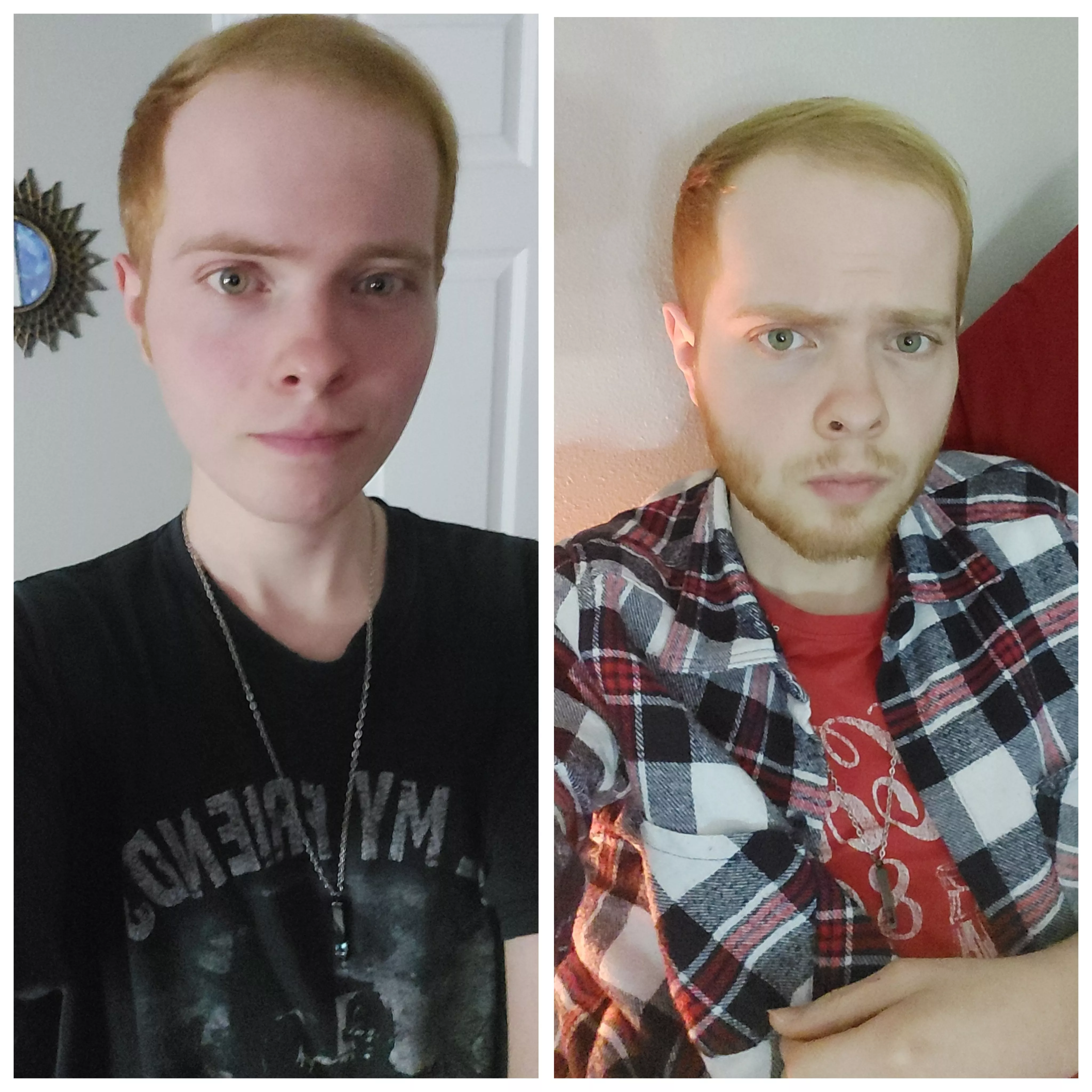 Should I remain clean shaven or let my beard grow out more? Need help deciding
