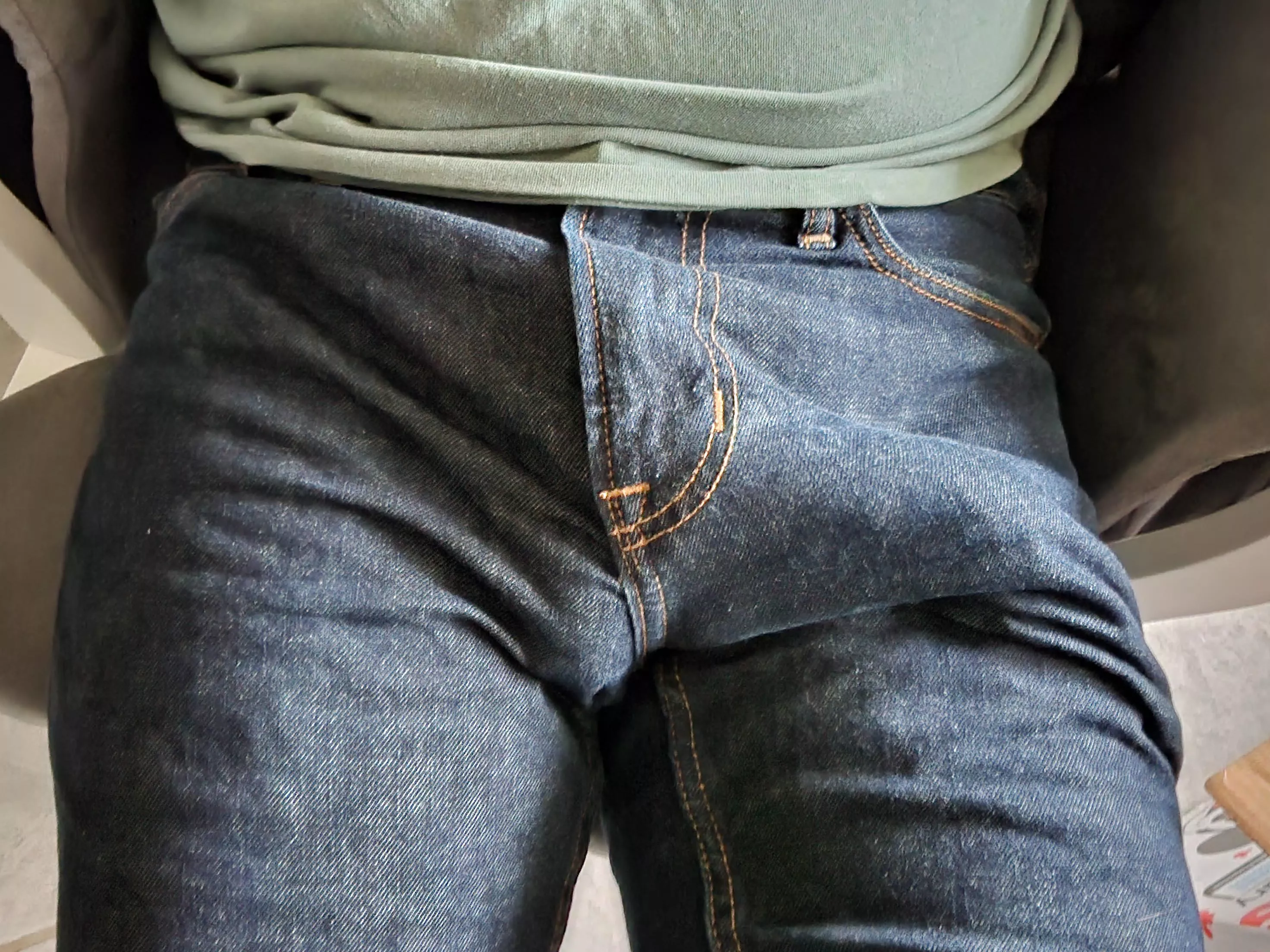 These jeans were a little tight