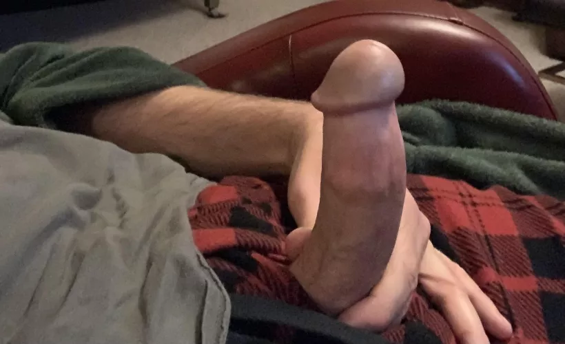 Thick with a big head