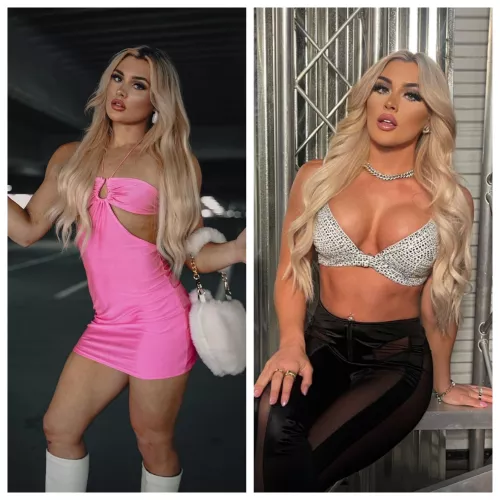 Tiffany Stratton Before vs After Boob Job