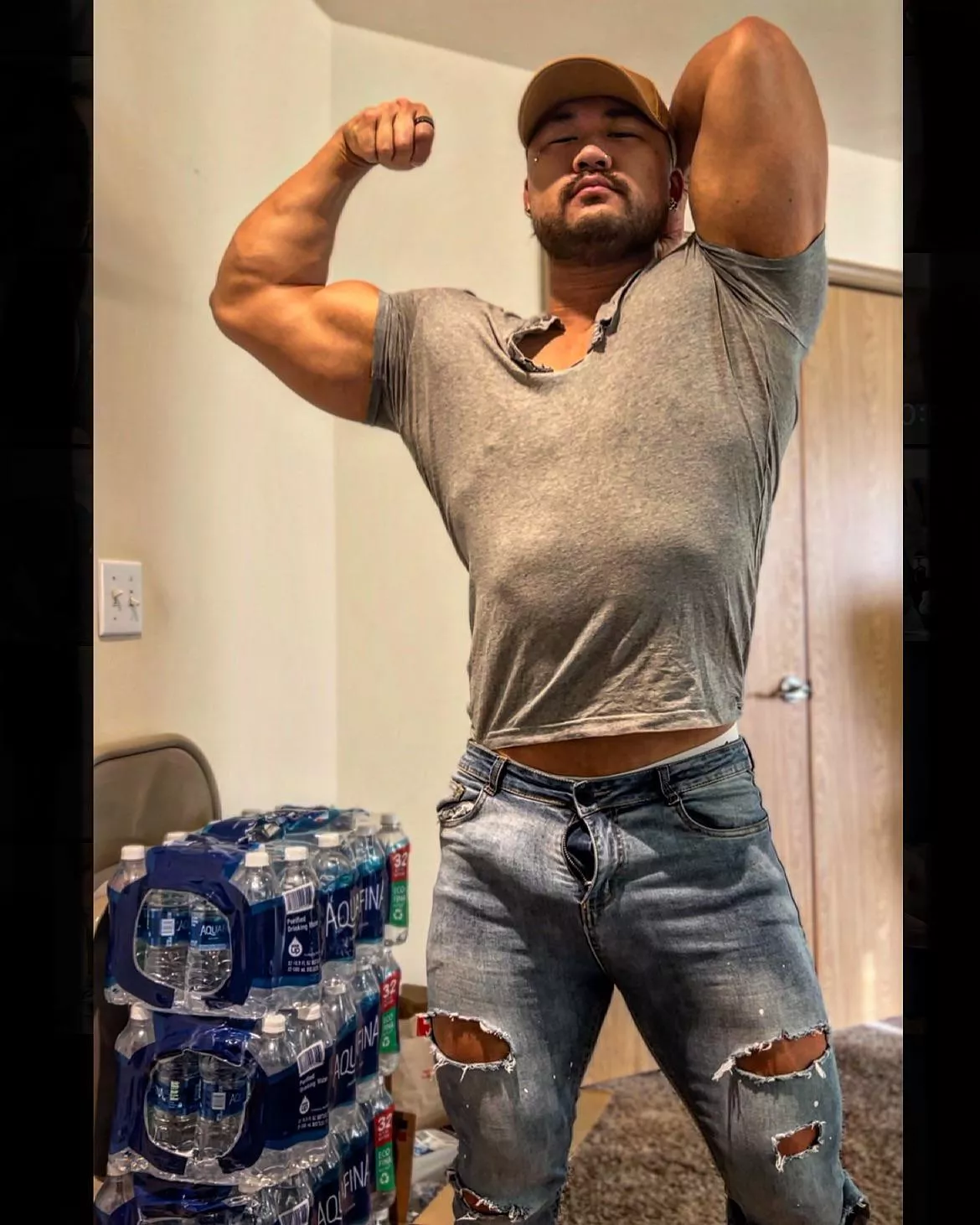 Unzipped to let it breathe