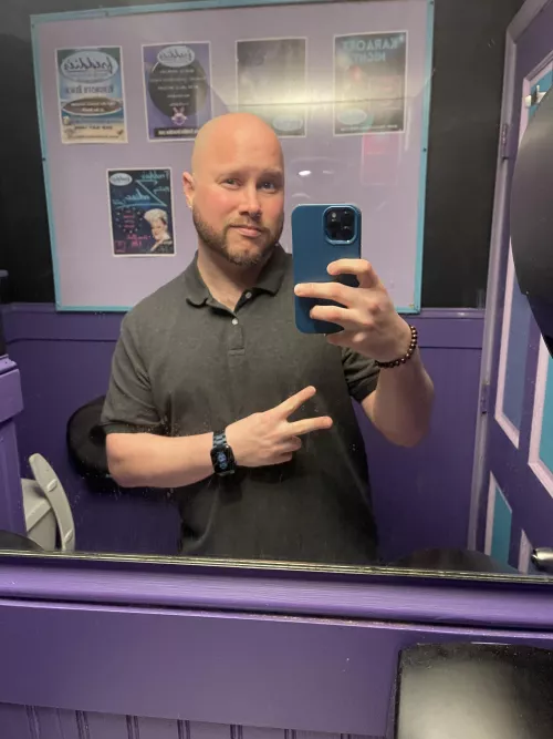 Was feeling myself tonight