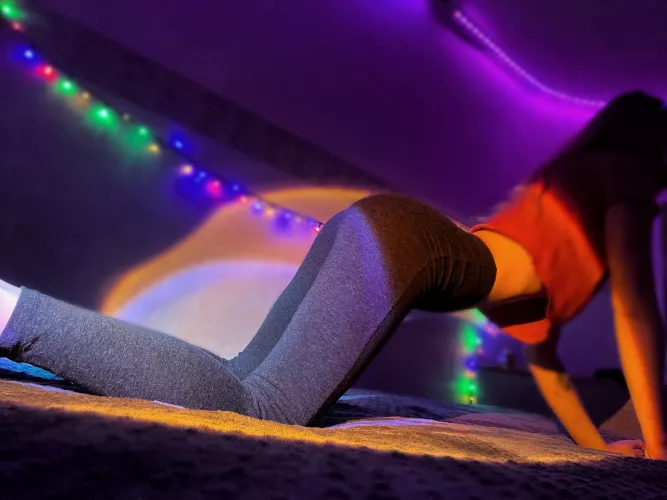 When you are trying to sit comfortably