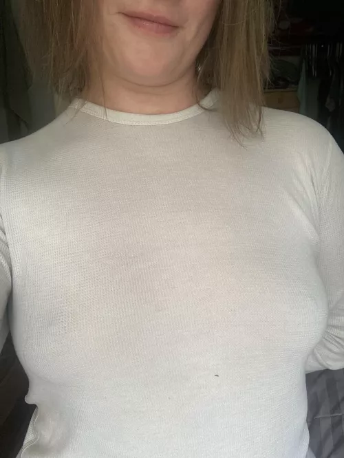 White thermal and bra free