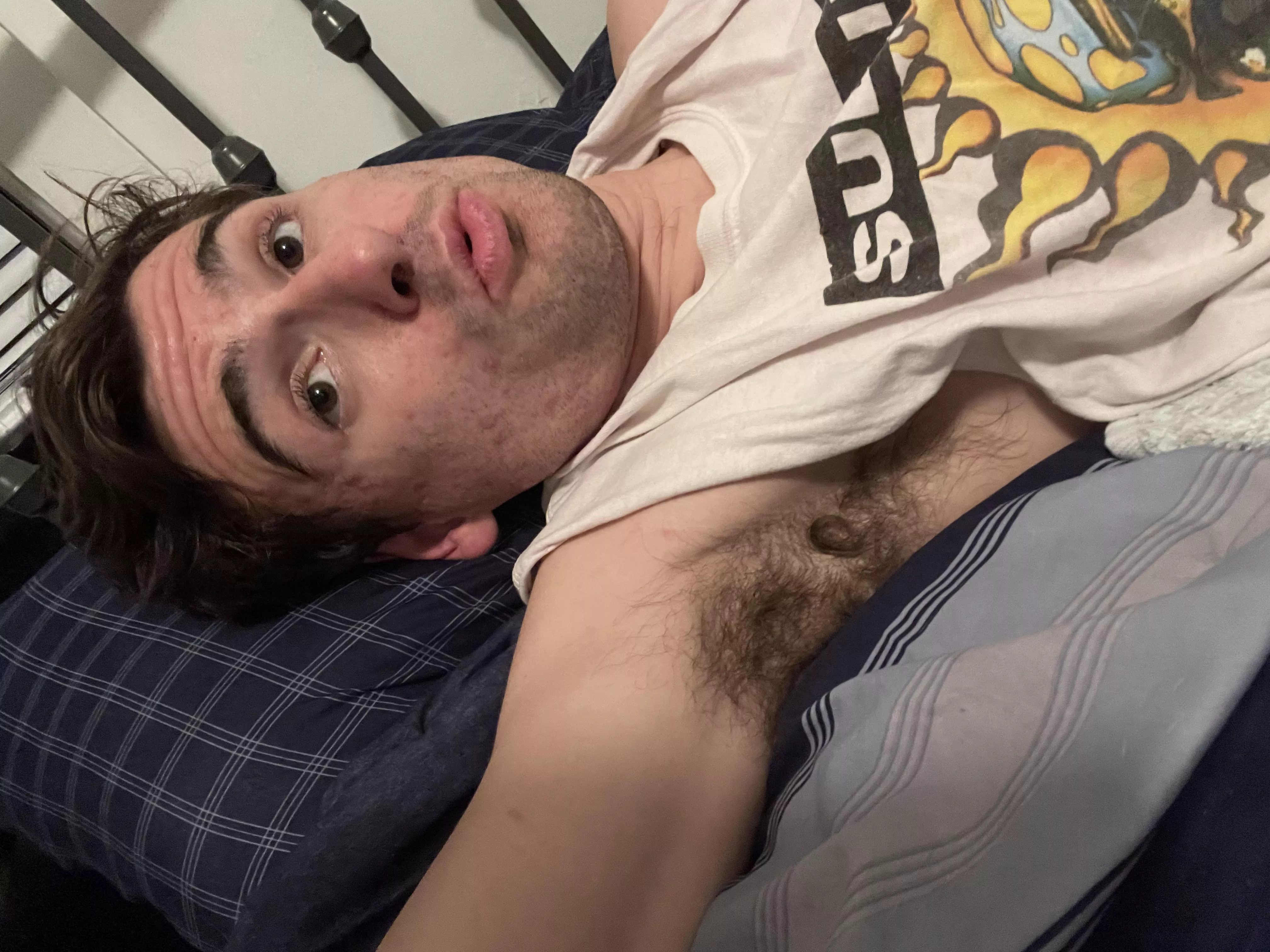 Who else looked at that armpit?