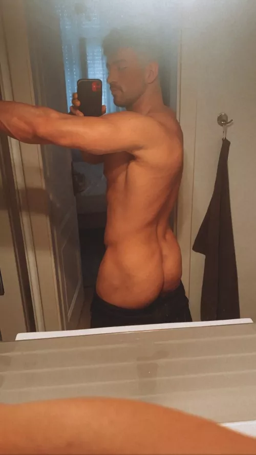 Working on those glutes