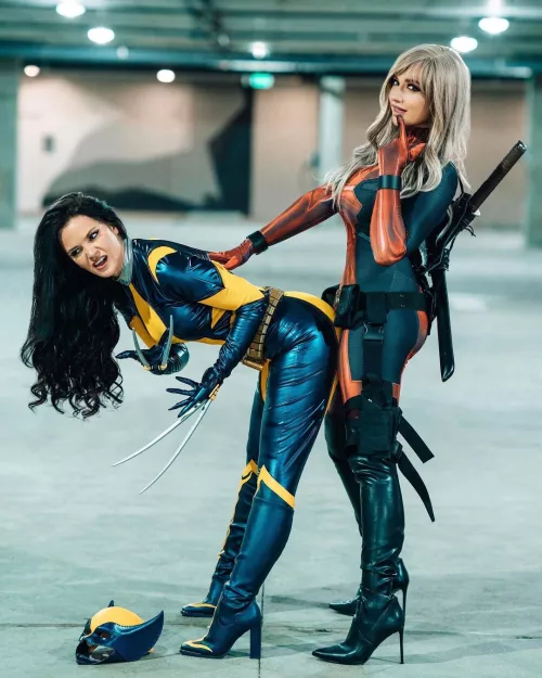 X-23 by Hannah Klein, Lady Deadpool by Rebecca Seals