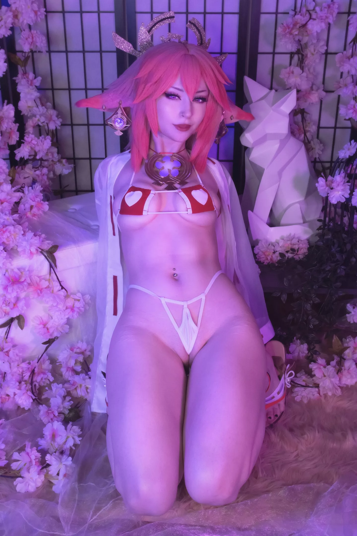 Yae Miko (Genshin Impact) by ShiroKitsune