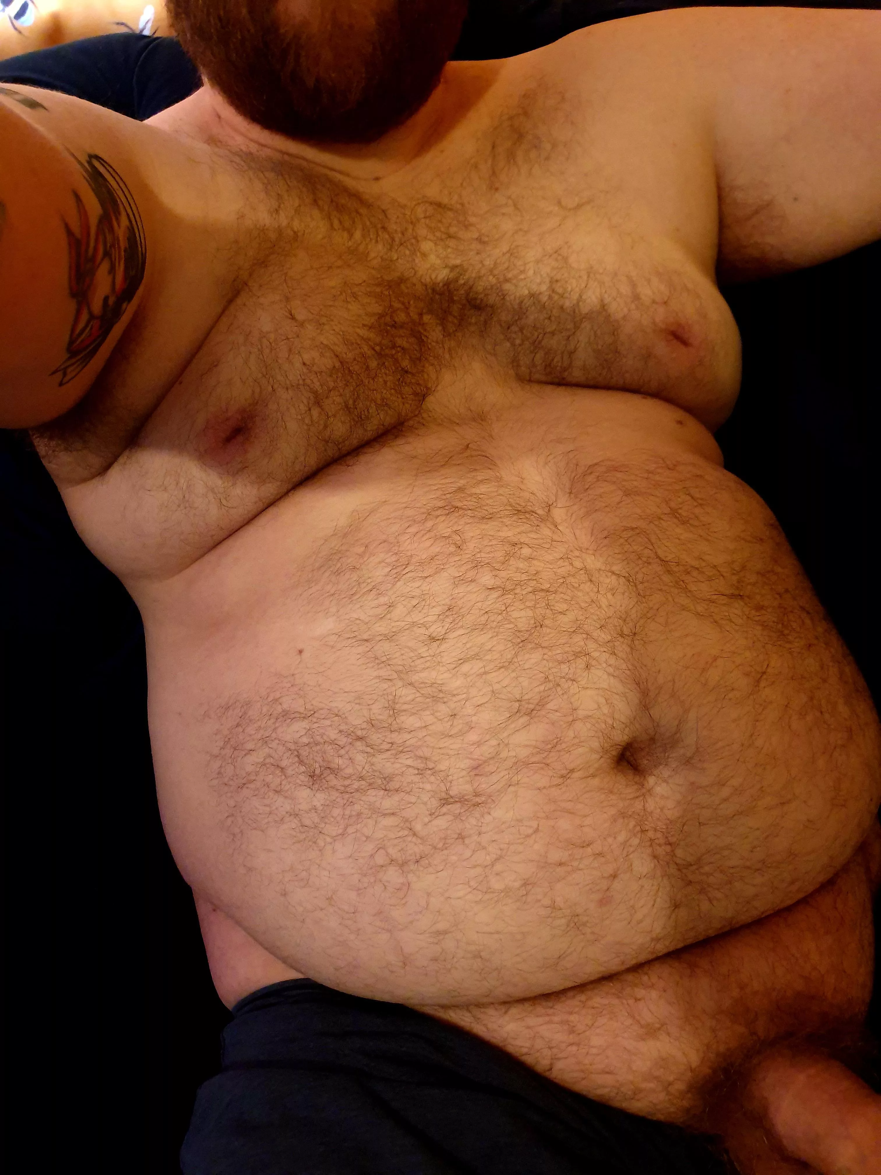 you can rub my belly for good luck