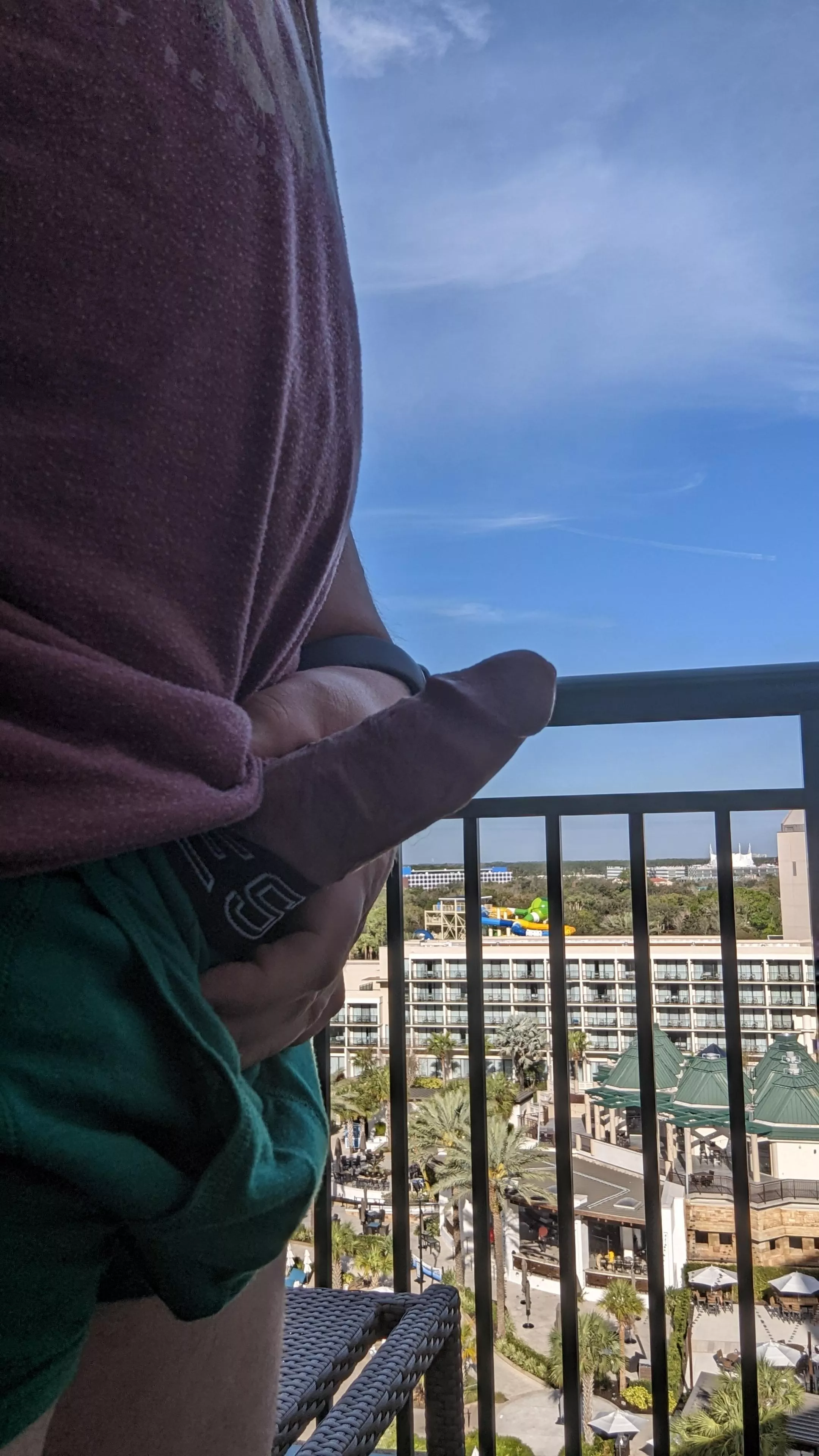 you should suck this on my Disney resort balcony