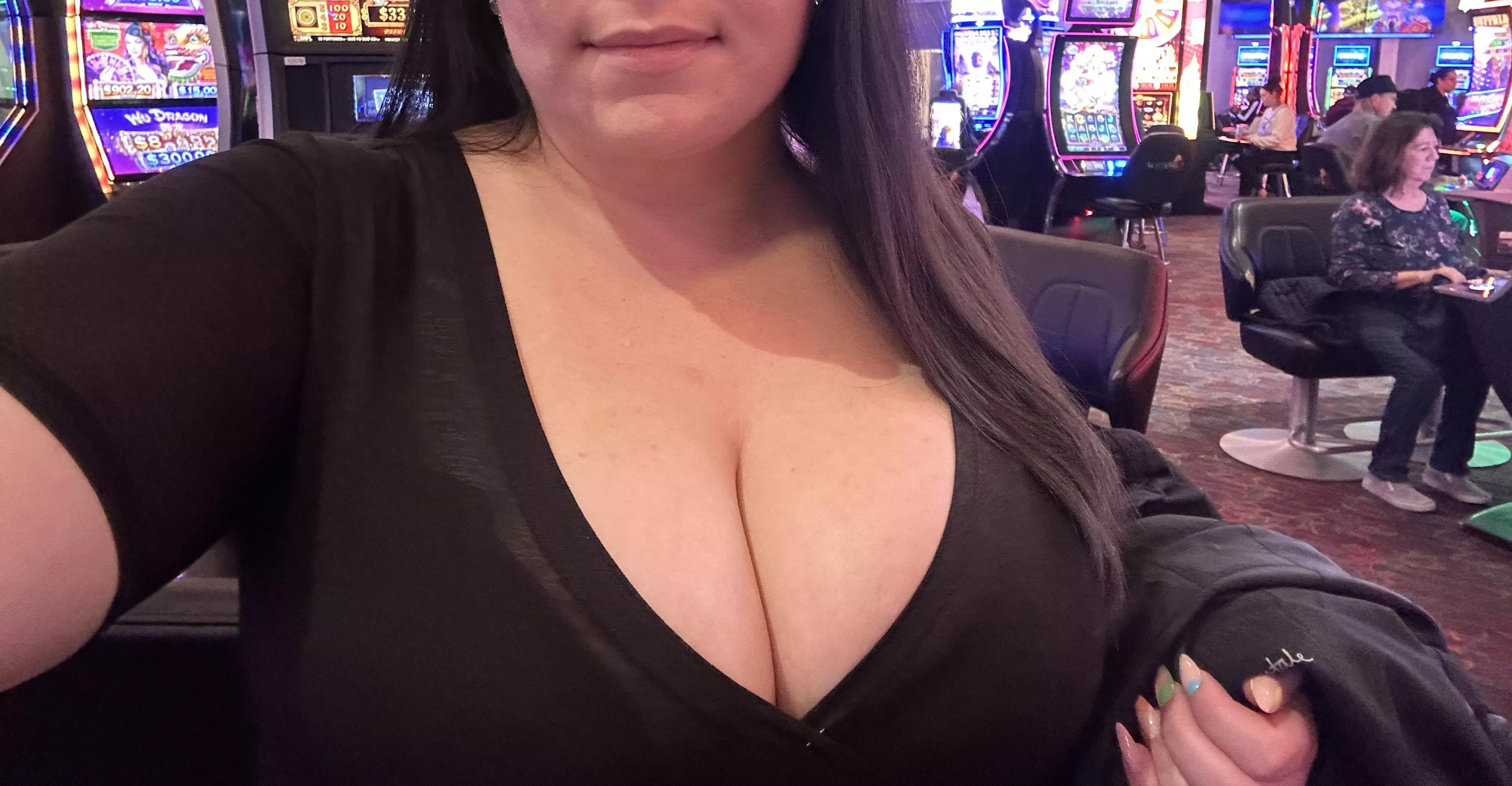 You wanna take me to the casino?