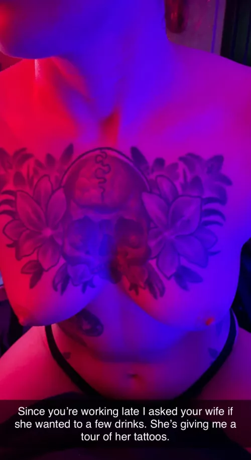 Your wife is a handful or two after some drinks