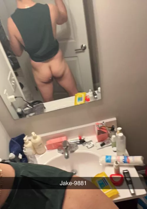 28. Hung bubble butt jock Jake-9881