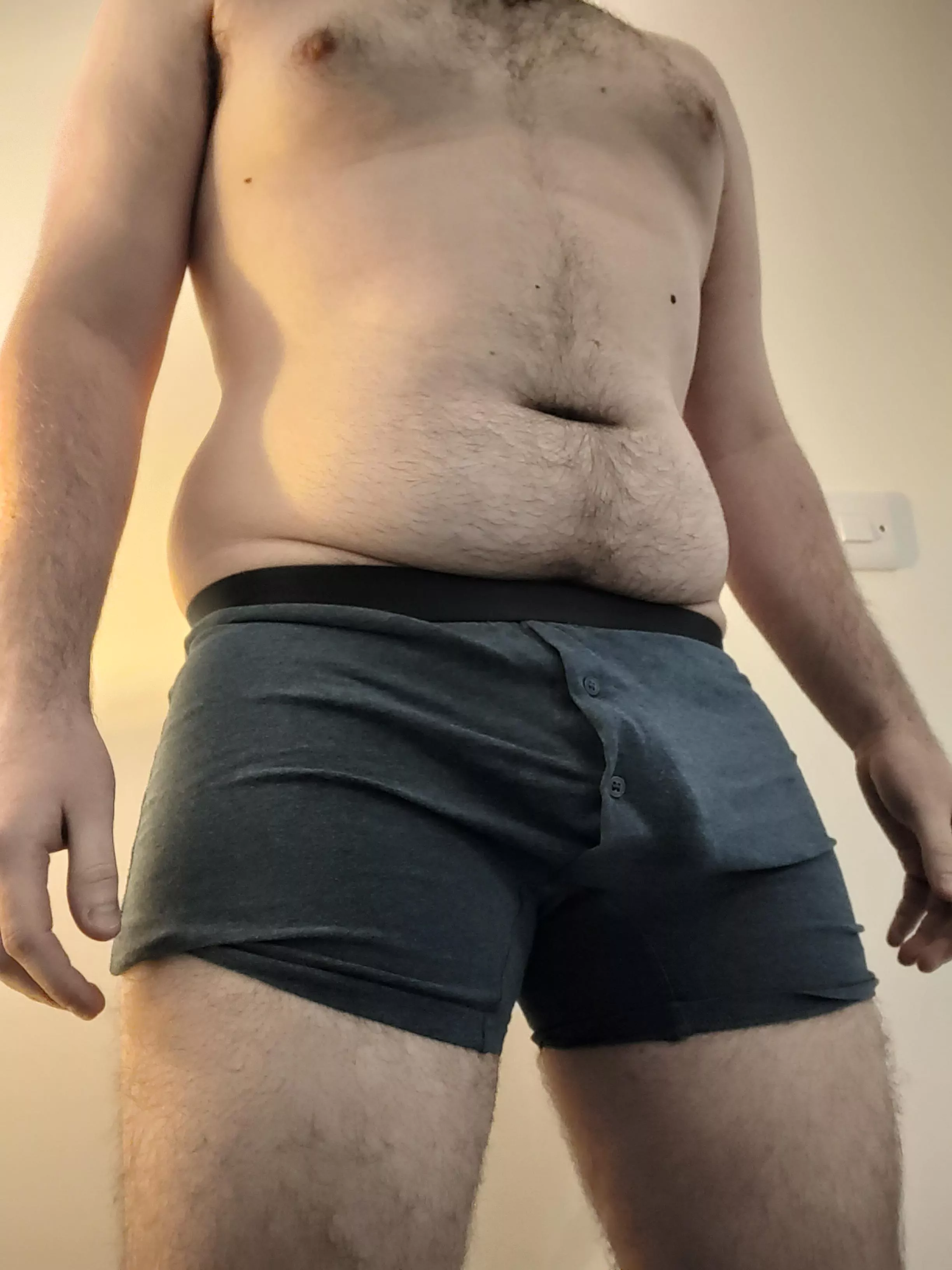 A bulge for if you prefer a guy on the chubbier side 😶
