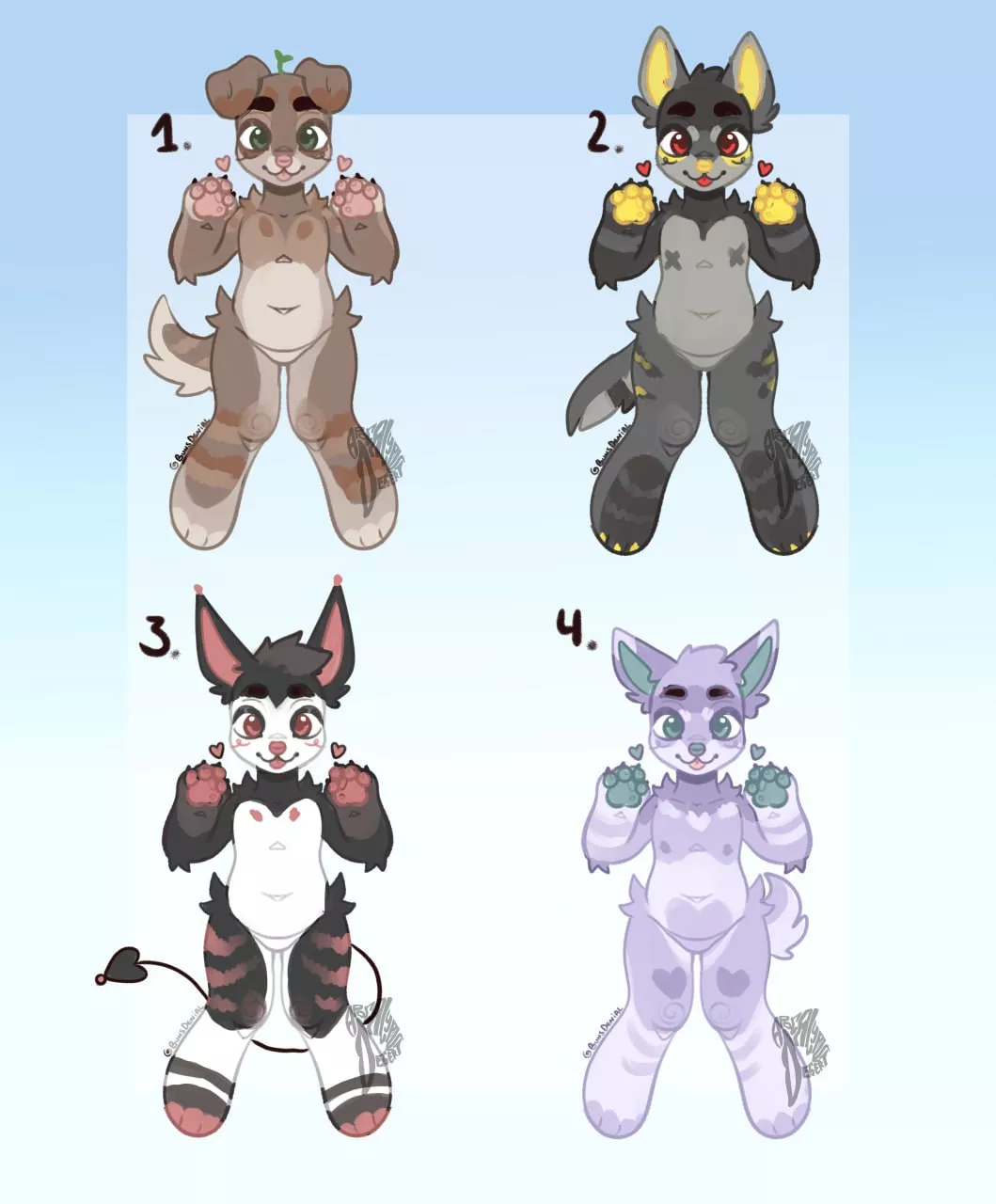 adopt batch! made by me, 7€ each, comment to claim