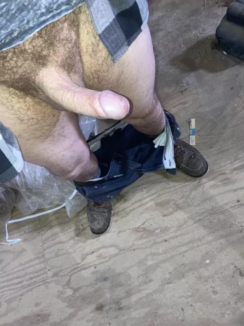 Anyone want to play with my cock in the barn?