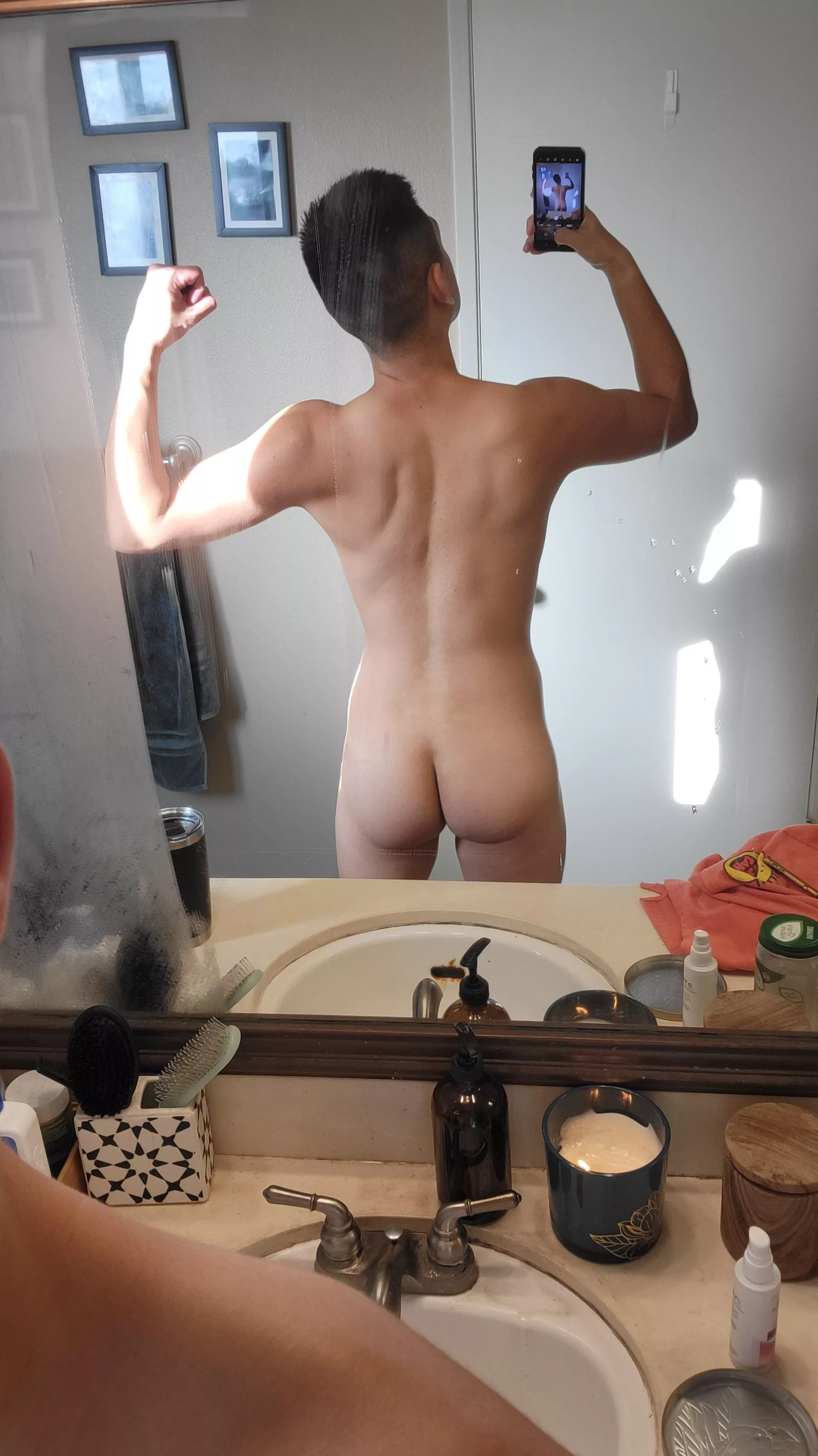 back and glutes day done