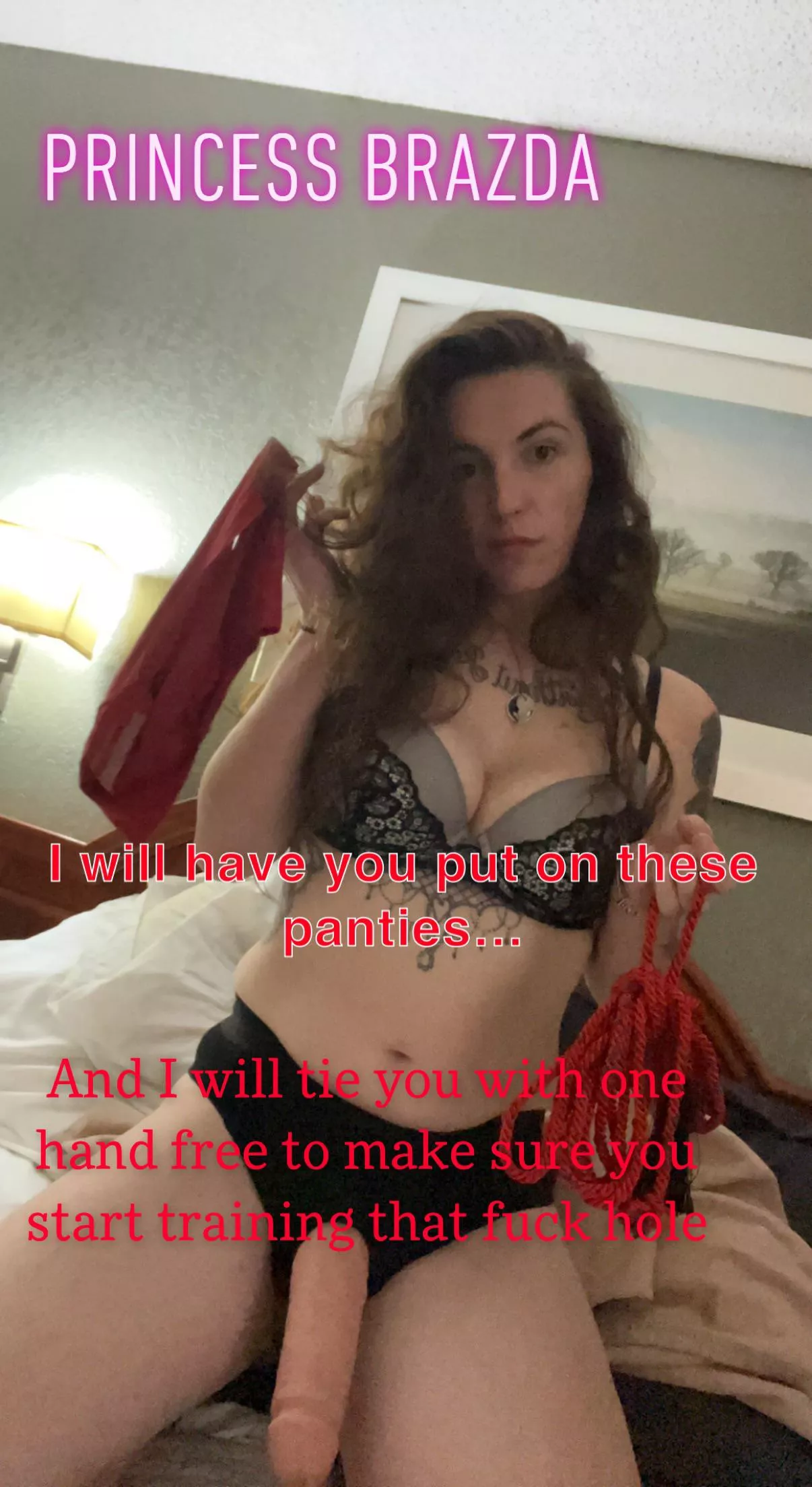 Be a good bitch boi for mistress