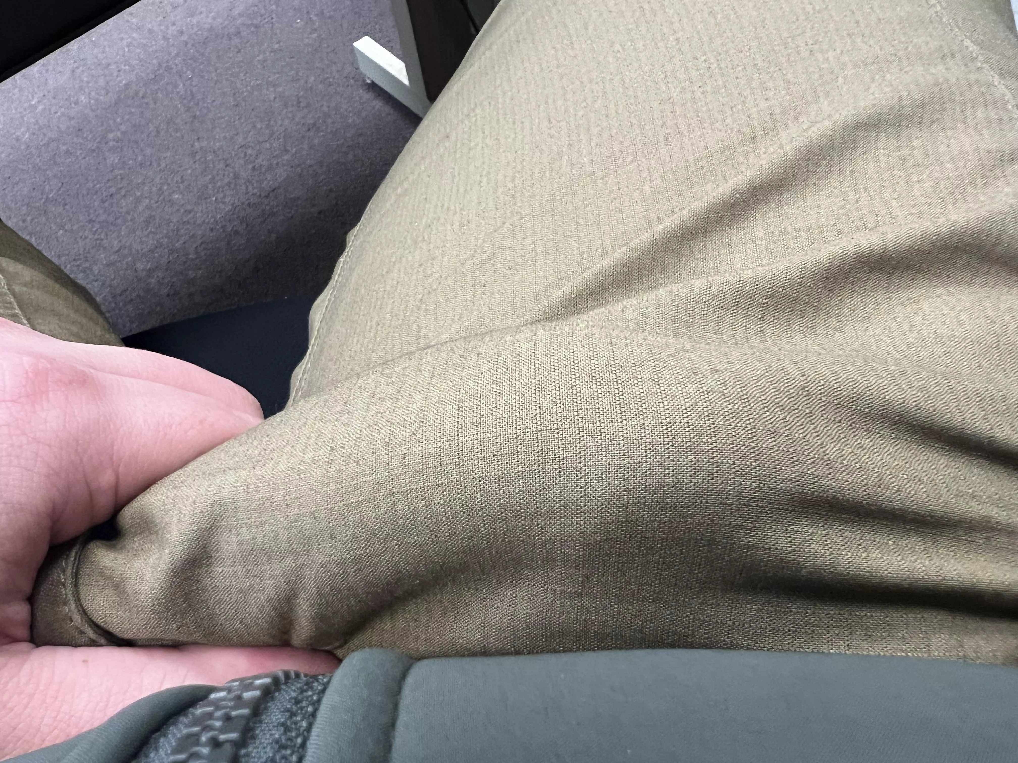 Bout to whip it out at the office