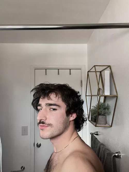 Cleaning up for the big interview today. Wish me luck 🤞