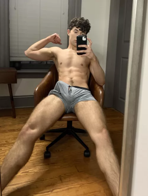 Come taste my pits before working your way to my cock