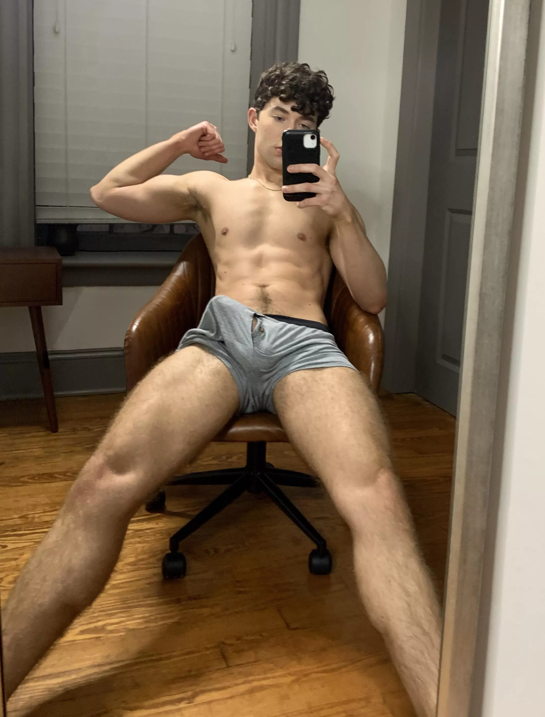 Come taste my pits before working your way to my cock