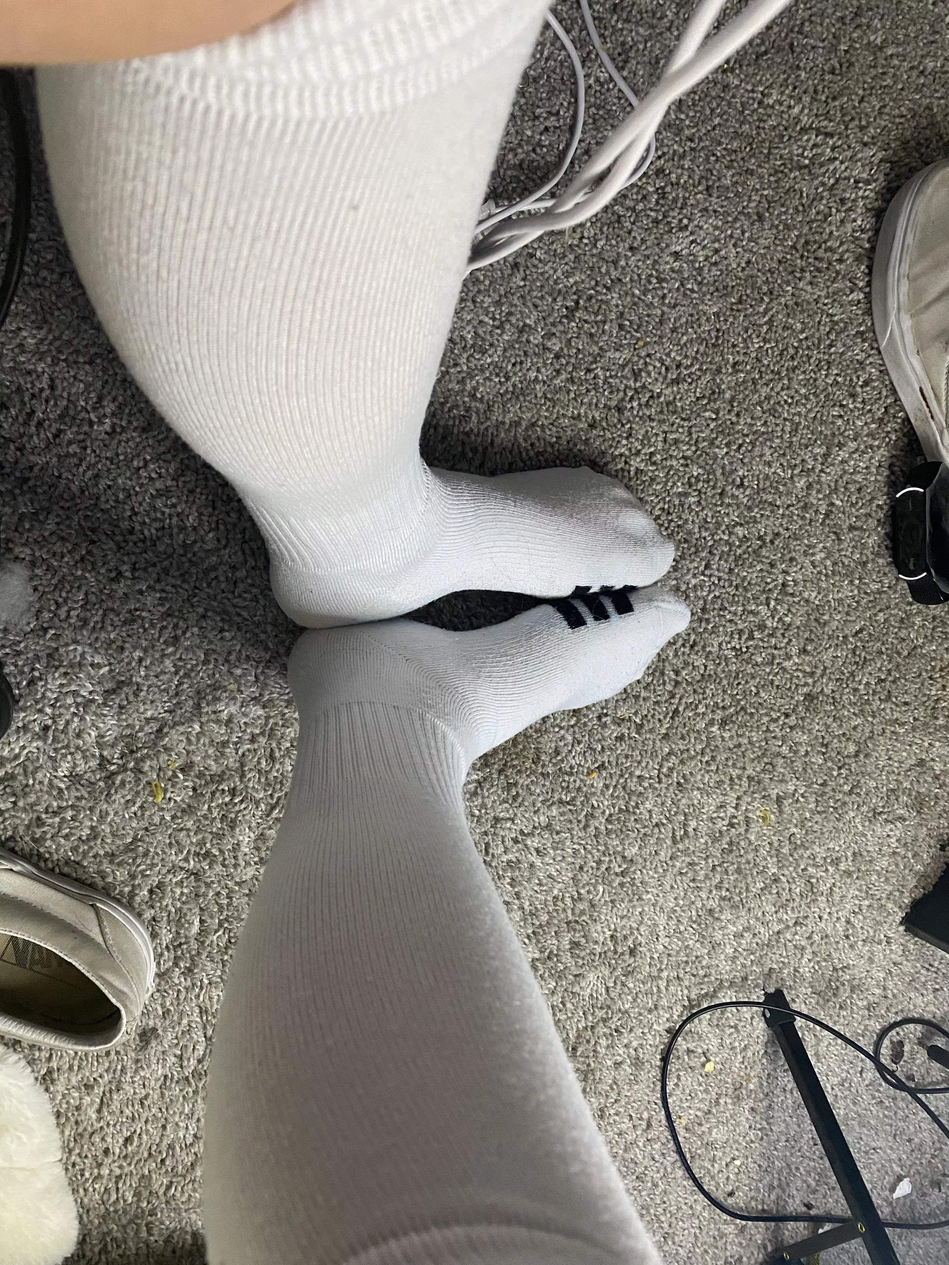 Cum to my socks, I’m open to requests (;