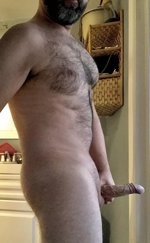 Dads are built in many shapes and size, and often come with something big, and thick, in between their thighs. (42)