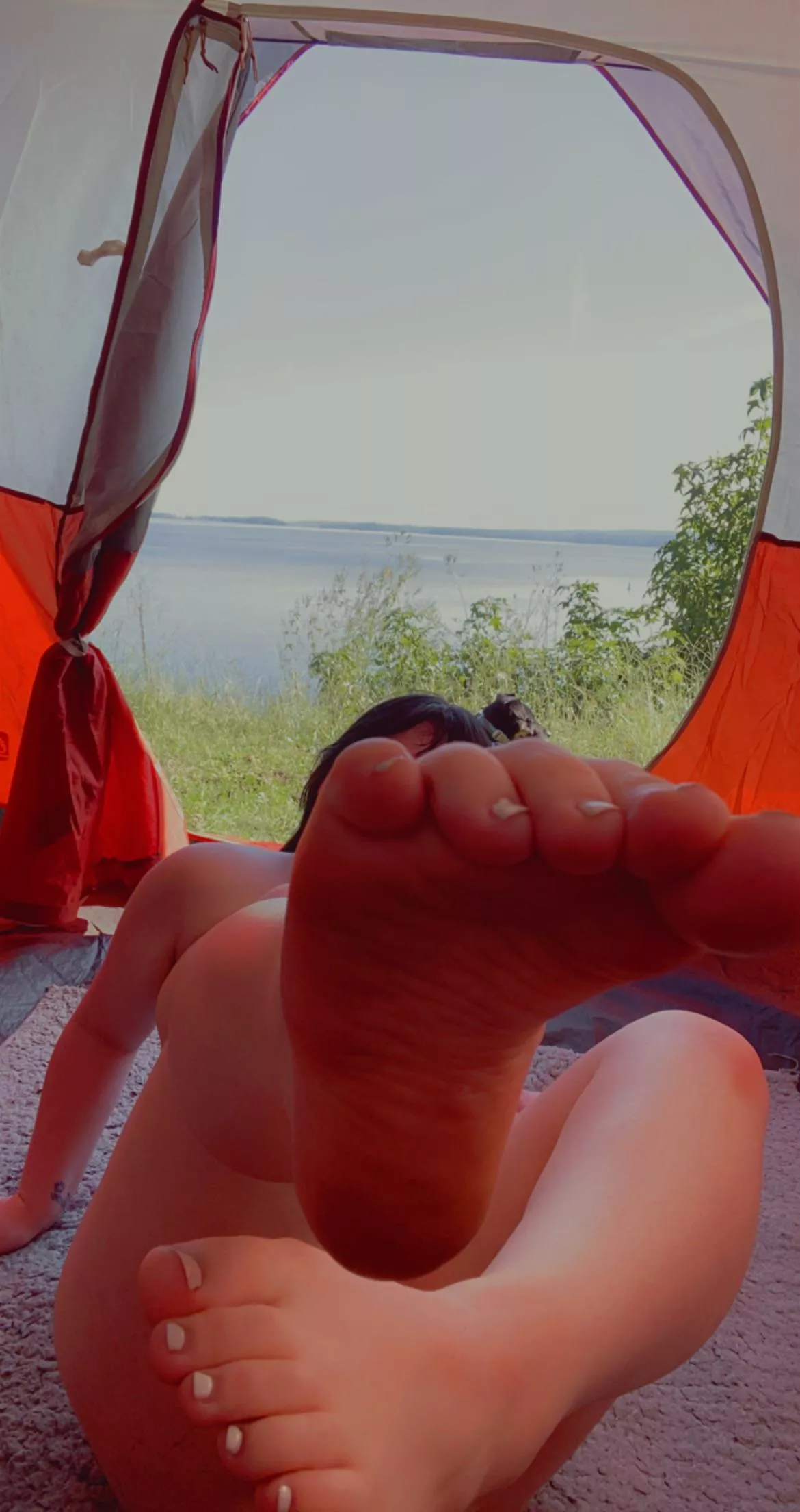 Dirty camping feet 🥰