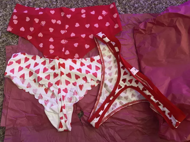 Dirty valentines panties for you to wrap around your face 🥰
