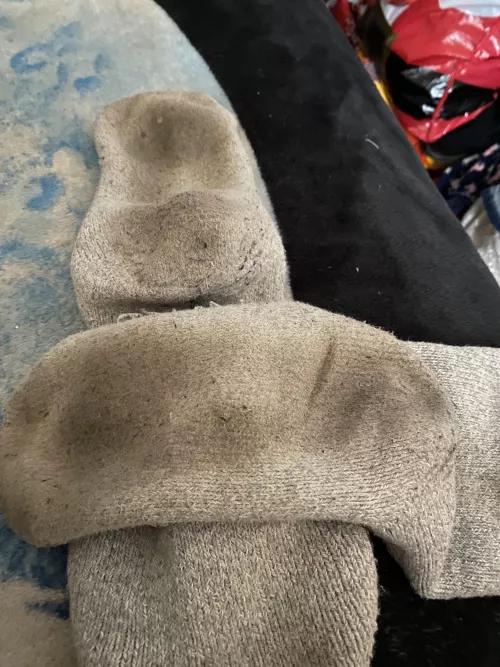 [female] look at these this is about a weeks worn now