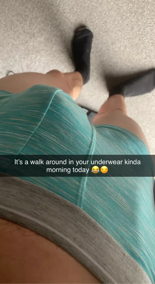 How my mornings going 👀