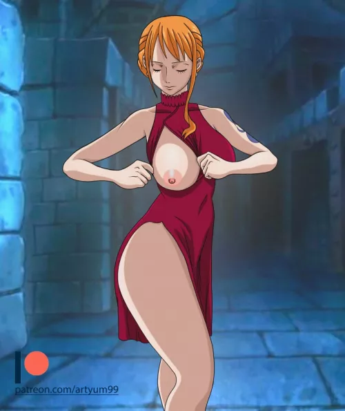 I love how she only showed one breast