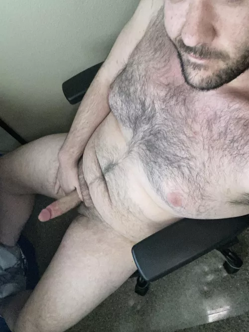 I need someone to cum ride me while I work from home