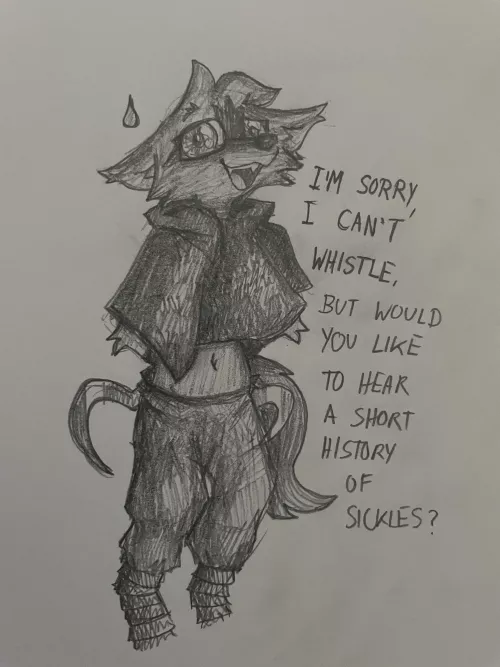 I turned Death from Puss in Boots 2 into an awkward fem character xD