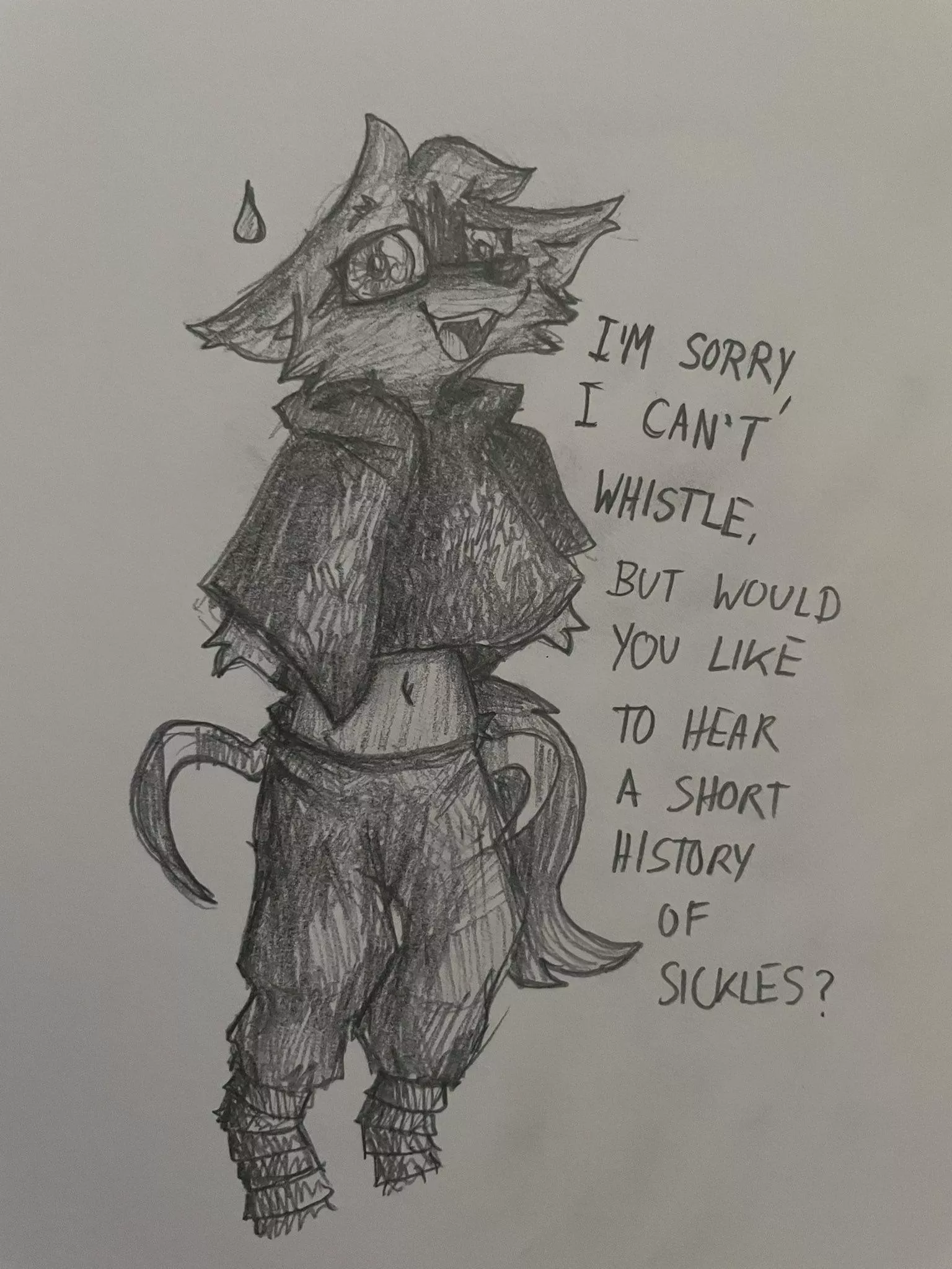 I turned Death from Puss in Boots 2 into an awkward fem character xD