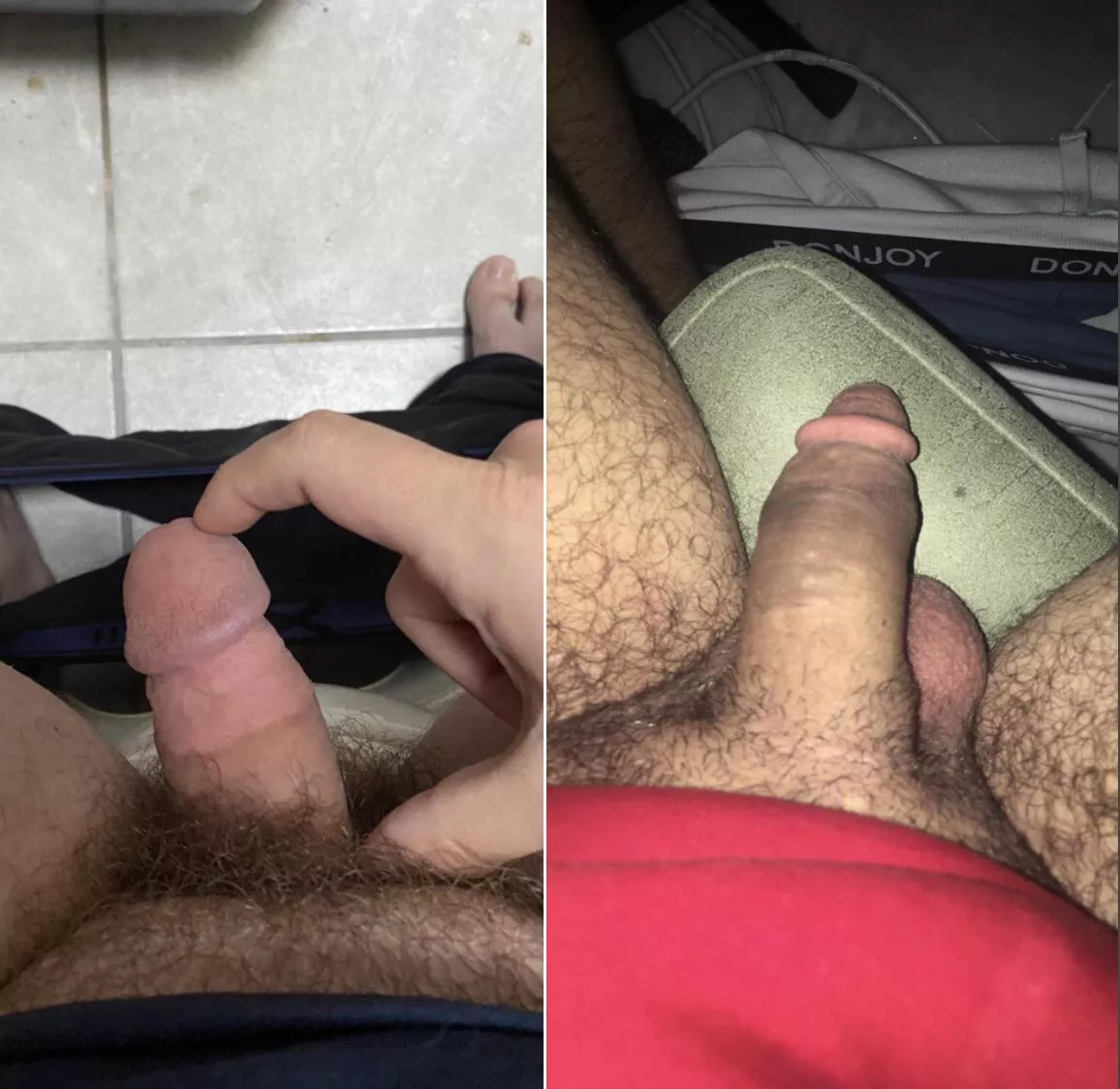 Internal-Situation36 wanted to “compare”.. my softie is bigger than him hard🥱