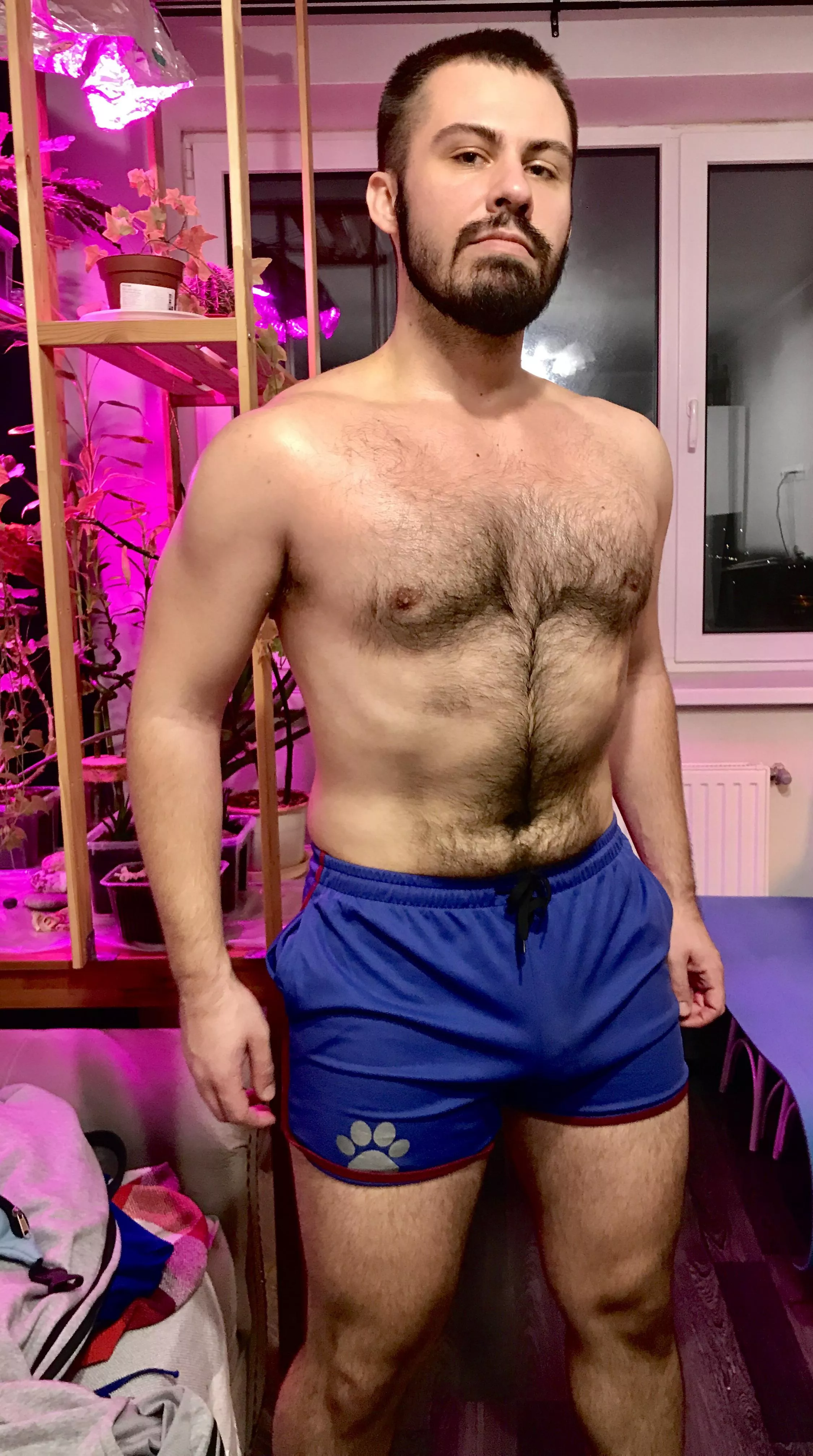 just finished working out