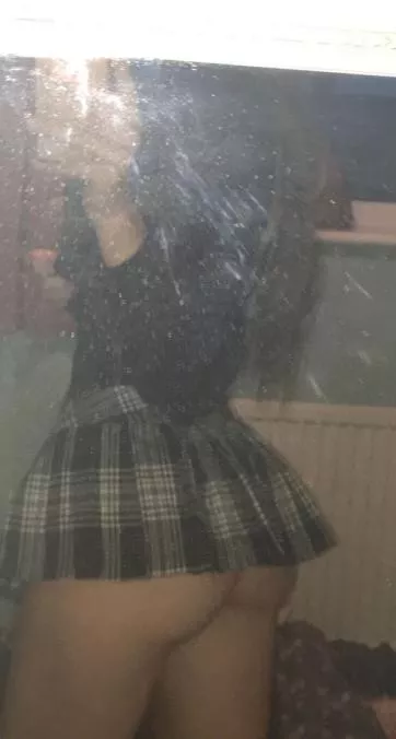 Just lift this skirt up and fuck me