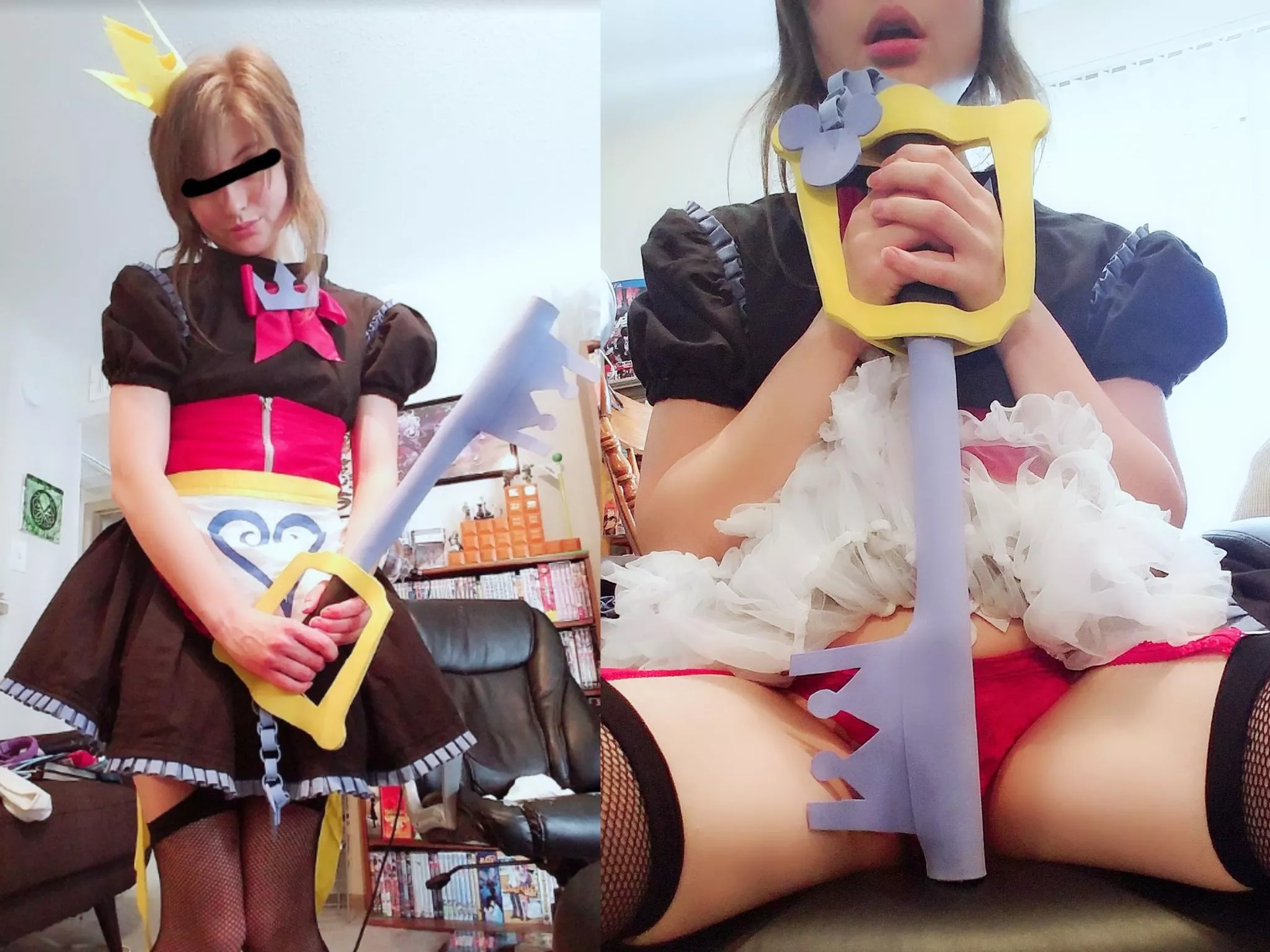 Kingdom Hearts maid cosplay by CherrySenpaix