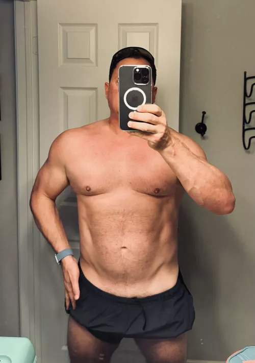 [M] (46) Fridays are the best to workout, because you know you've got the weekend to unwind.