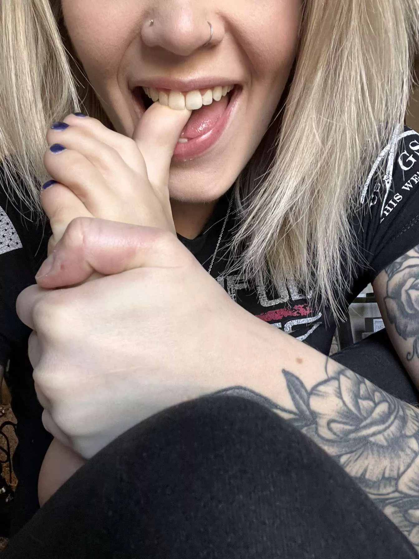 Maybe I like being bitten..