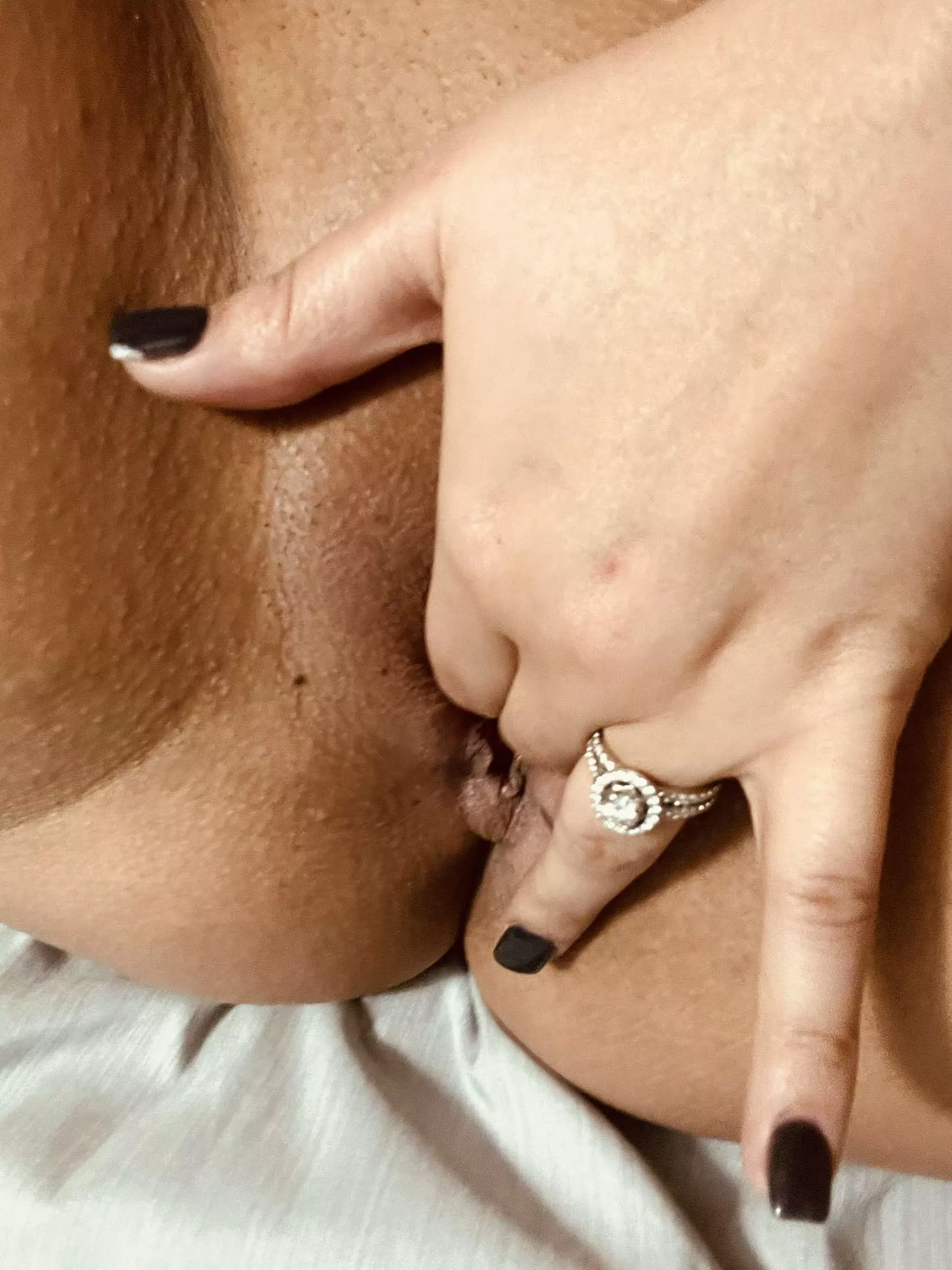 My husband’s friend loves when I wear my ring