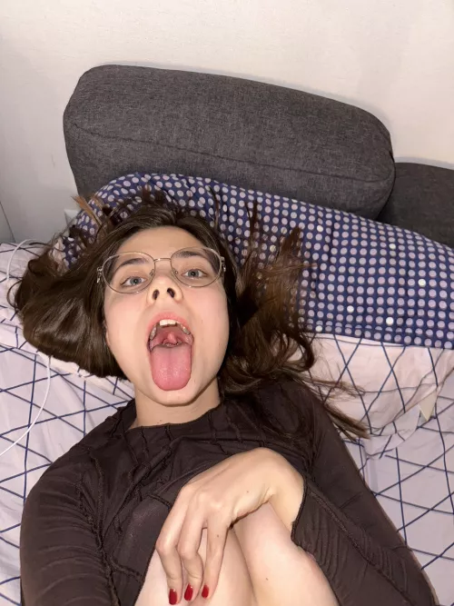 My throat is very welcoming